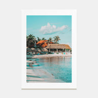 Beach Houses Photo Color No 2 Poster