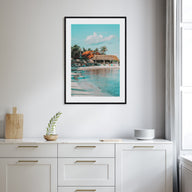 Beach Houses Photo Color No 2 Poster