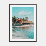 Beach Houses Photo Color No 2 Poster