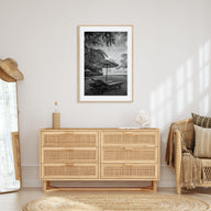 Beach Photo B&W No 1 Poster