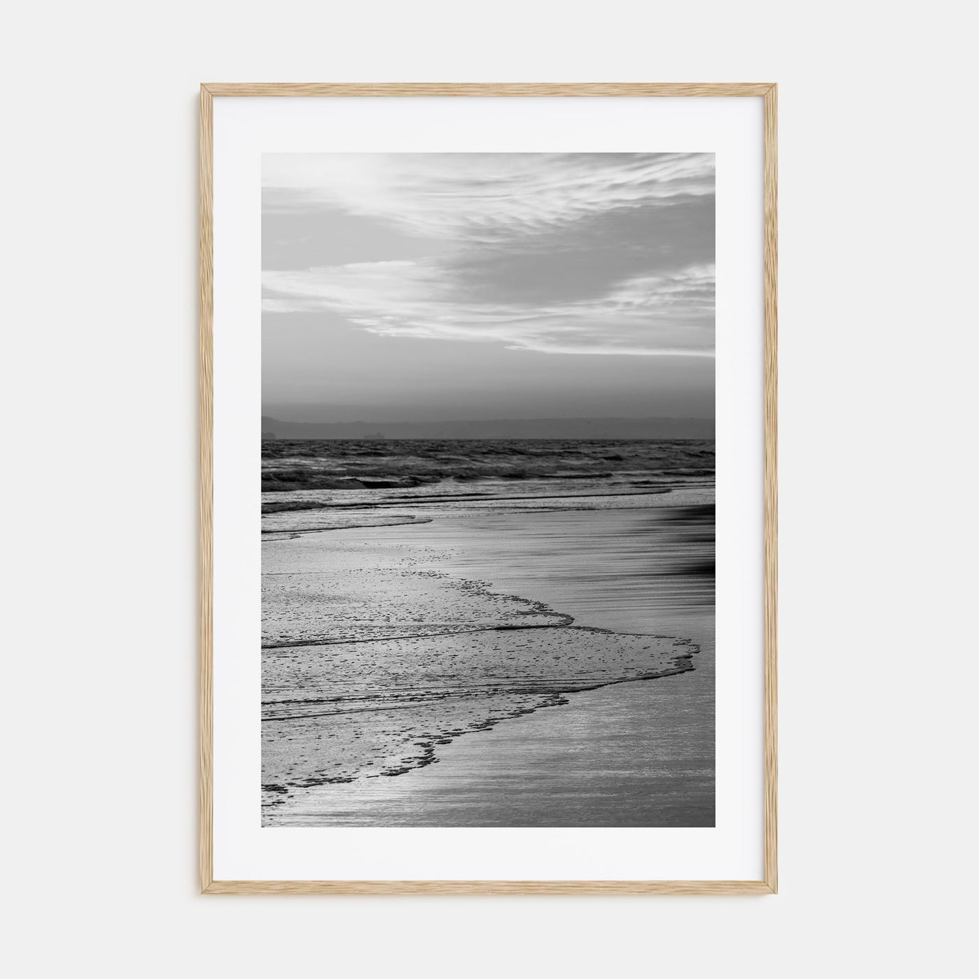 Beach Photo B&W No 2 Poster