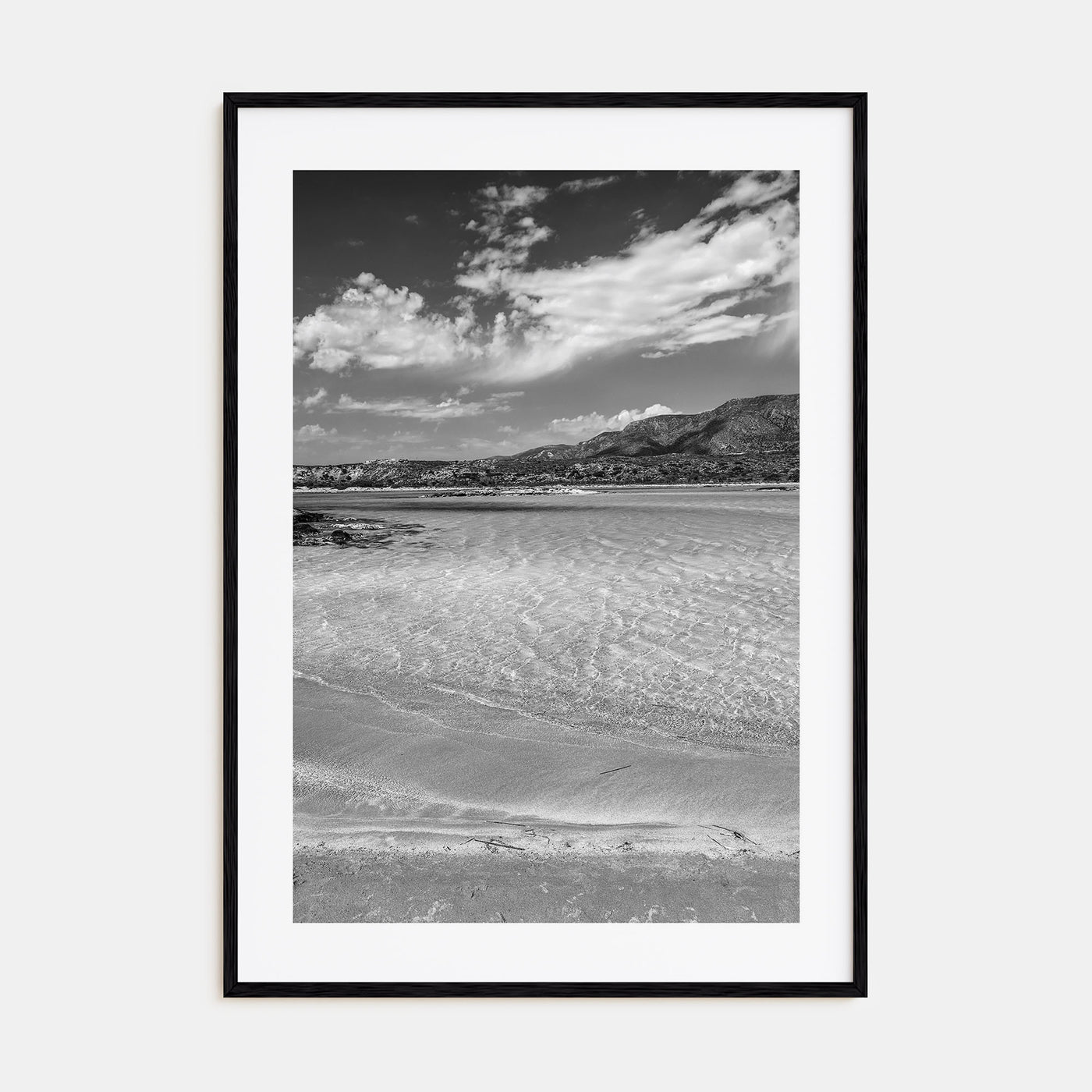 Beach Photo B&W No 4 Poster