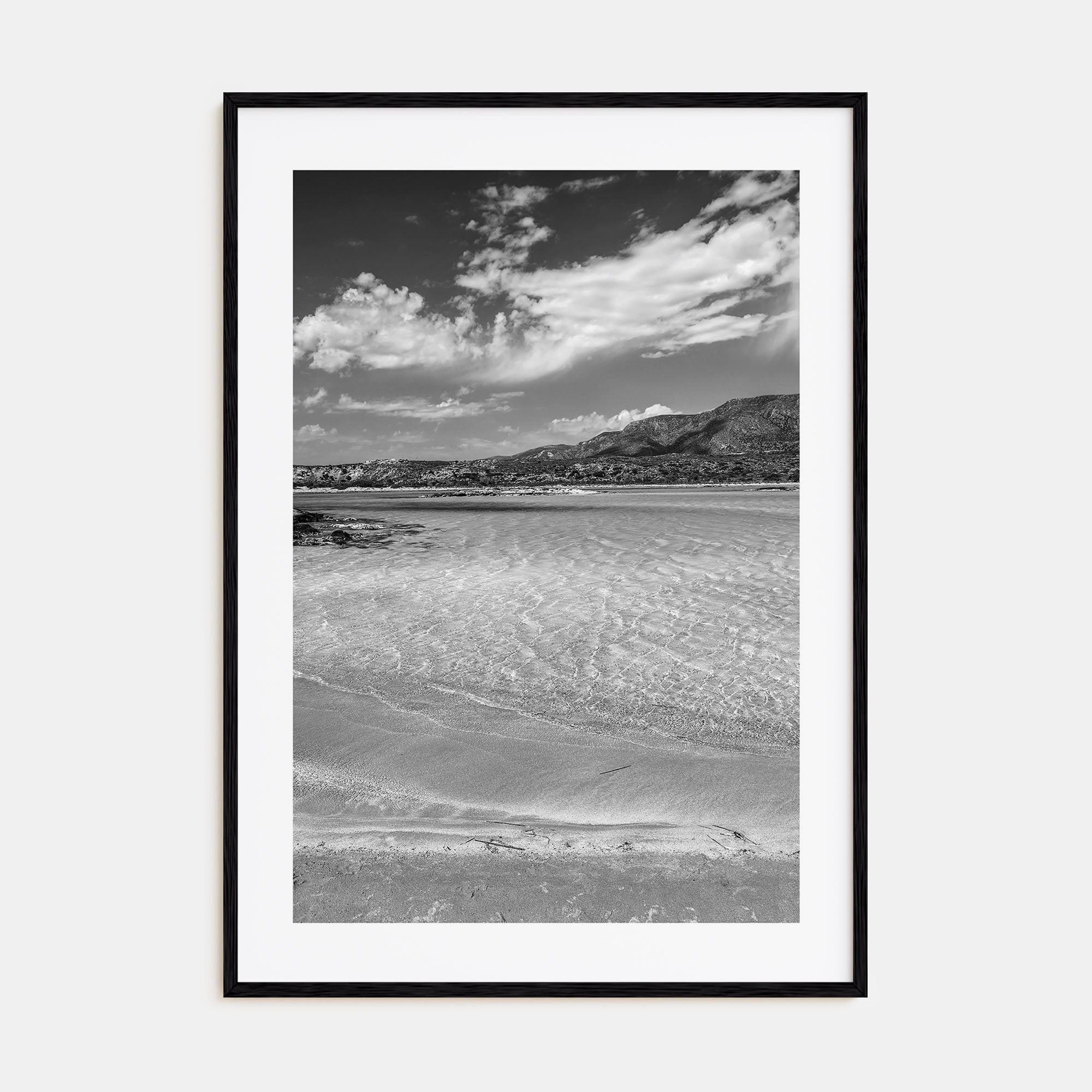 Beach Photo B&W No 4 Poster