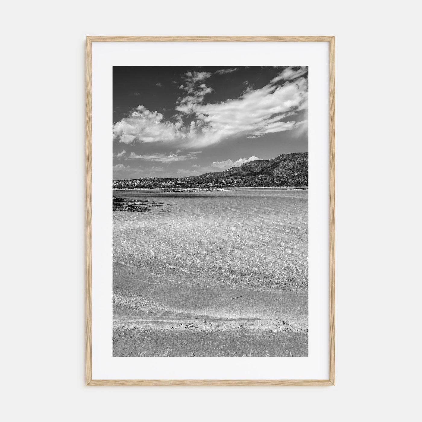 Beach Photo B&W No 4 Poster
