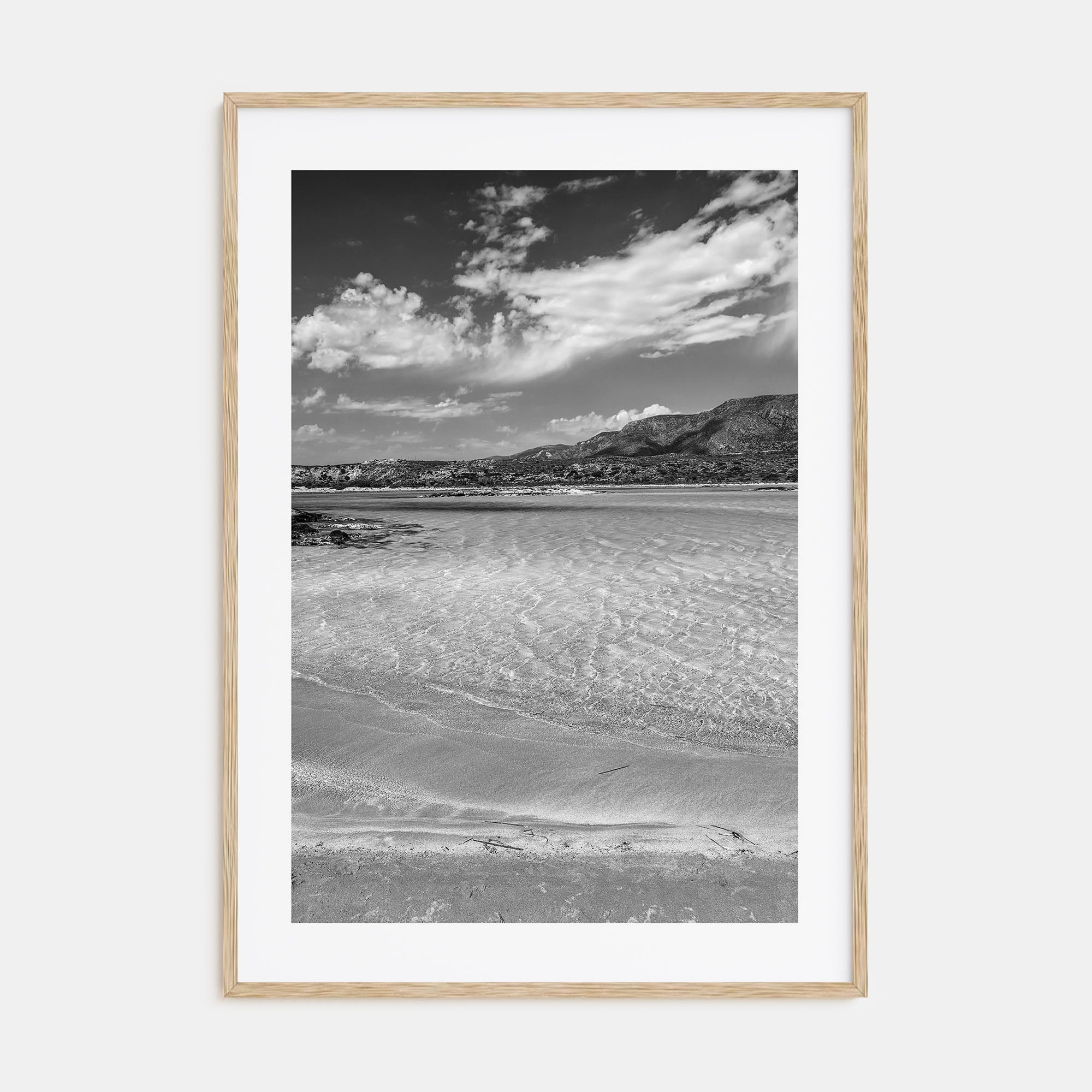 Beach Photo B&W No 4 Poster