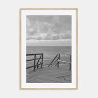 Beach Trail Photo B&W No 2 Poster