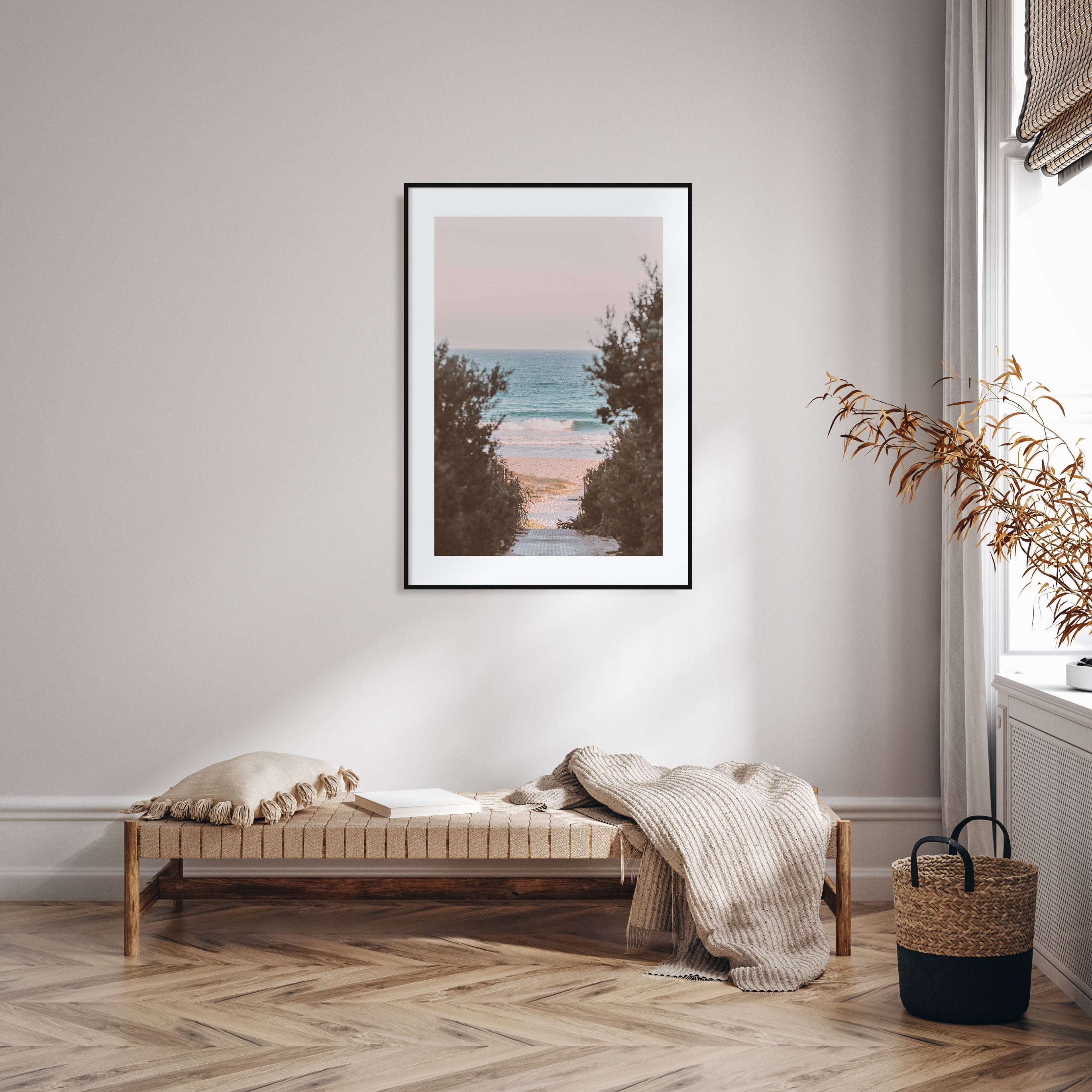 Beach Trail Photo Color No 1 Poster