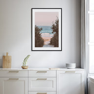 Beach Trail Photo Color No 1 Poster