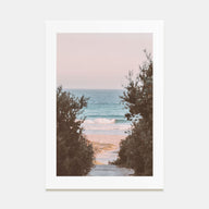 Beach Trail Photo Color No 1 Poster