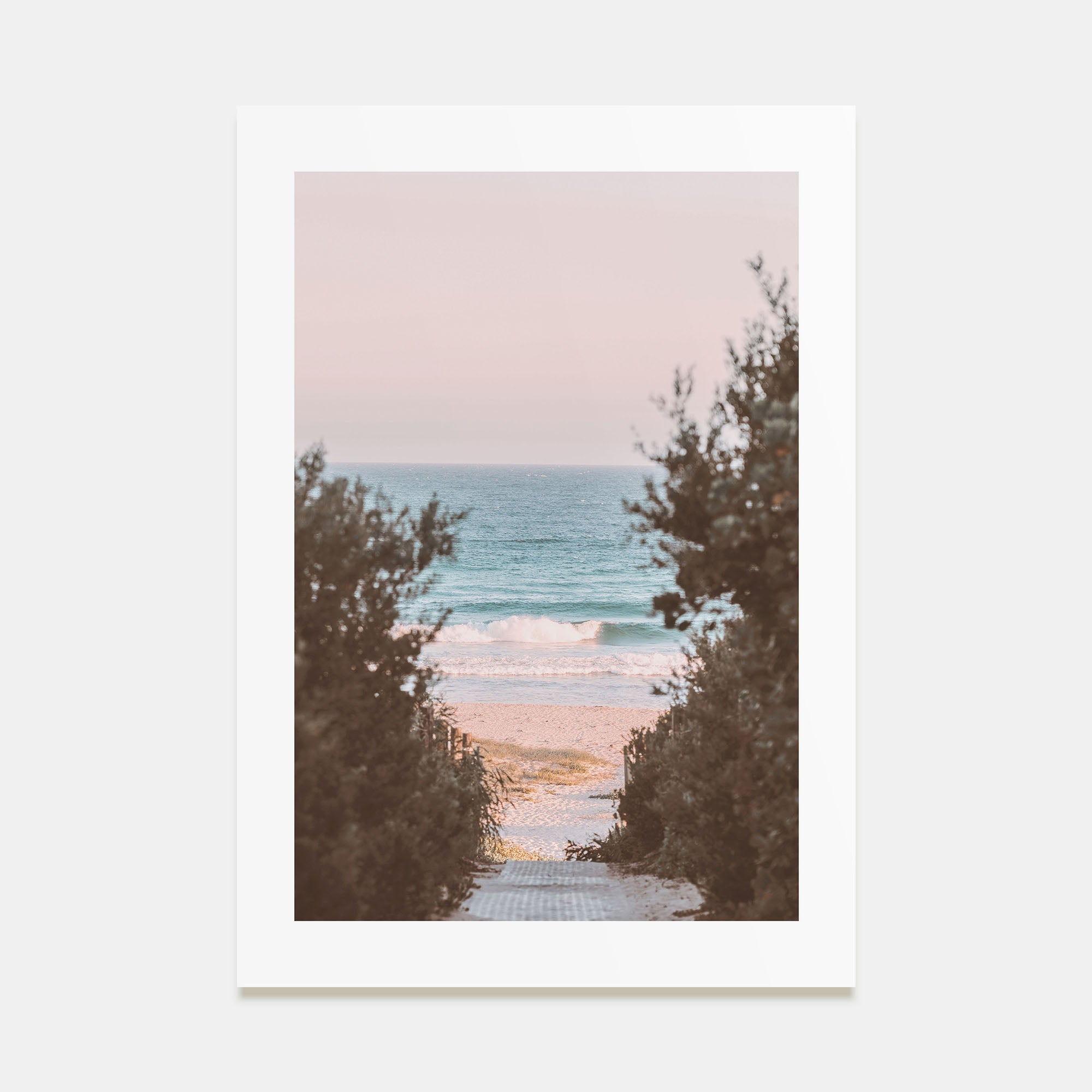 Beach Trail Photo Color No 1 Poster