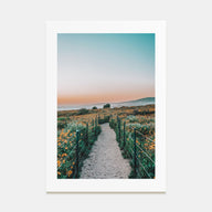 Beach Trail Photo Color No 2 Poster