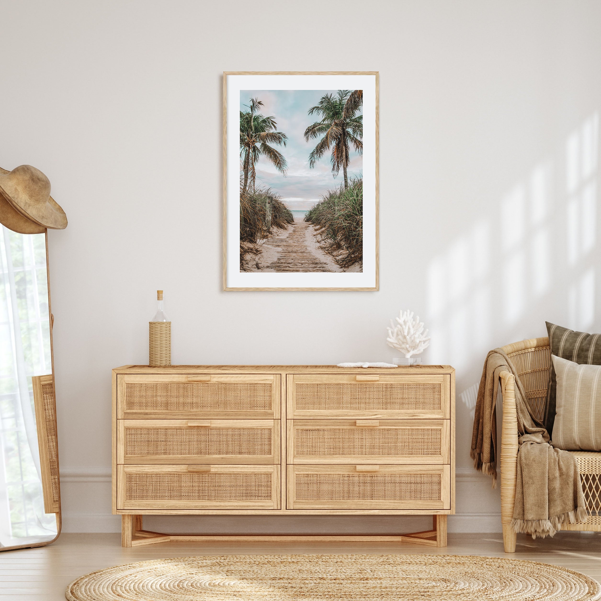 Beach Trail Photo Color No 3 Poster