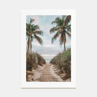 Beach Trail Photo Color No 3 Poster