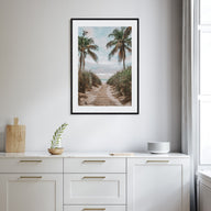 Beach Trail Photo Color No 3 Poster