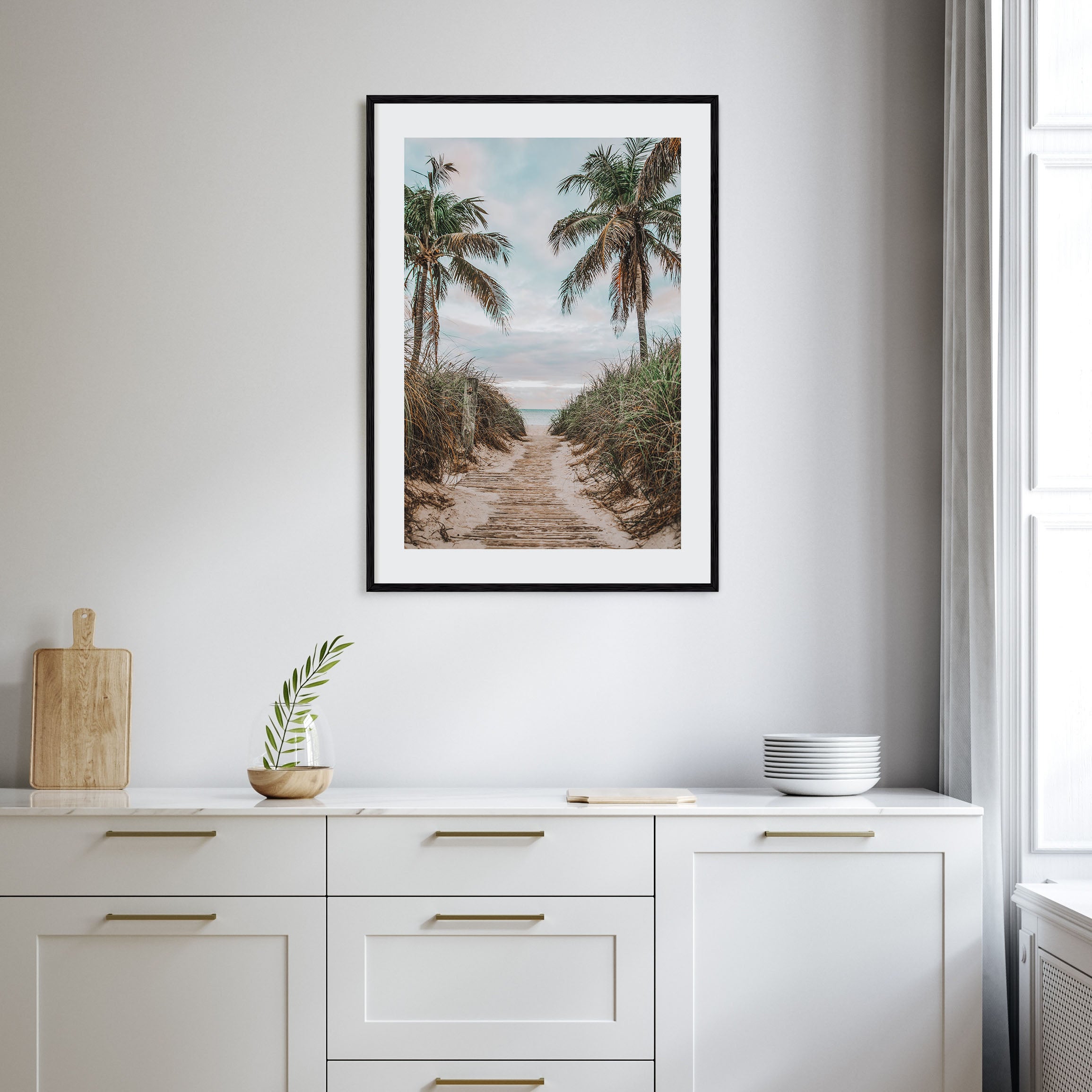 Beach Trail Photo Color No 3 Poster