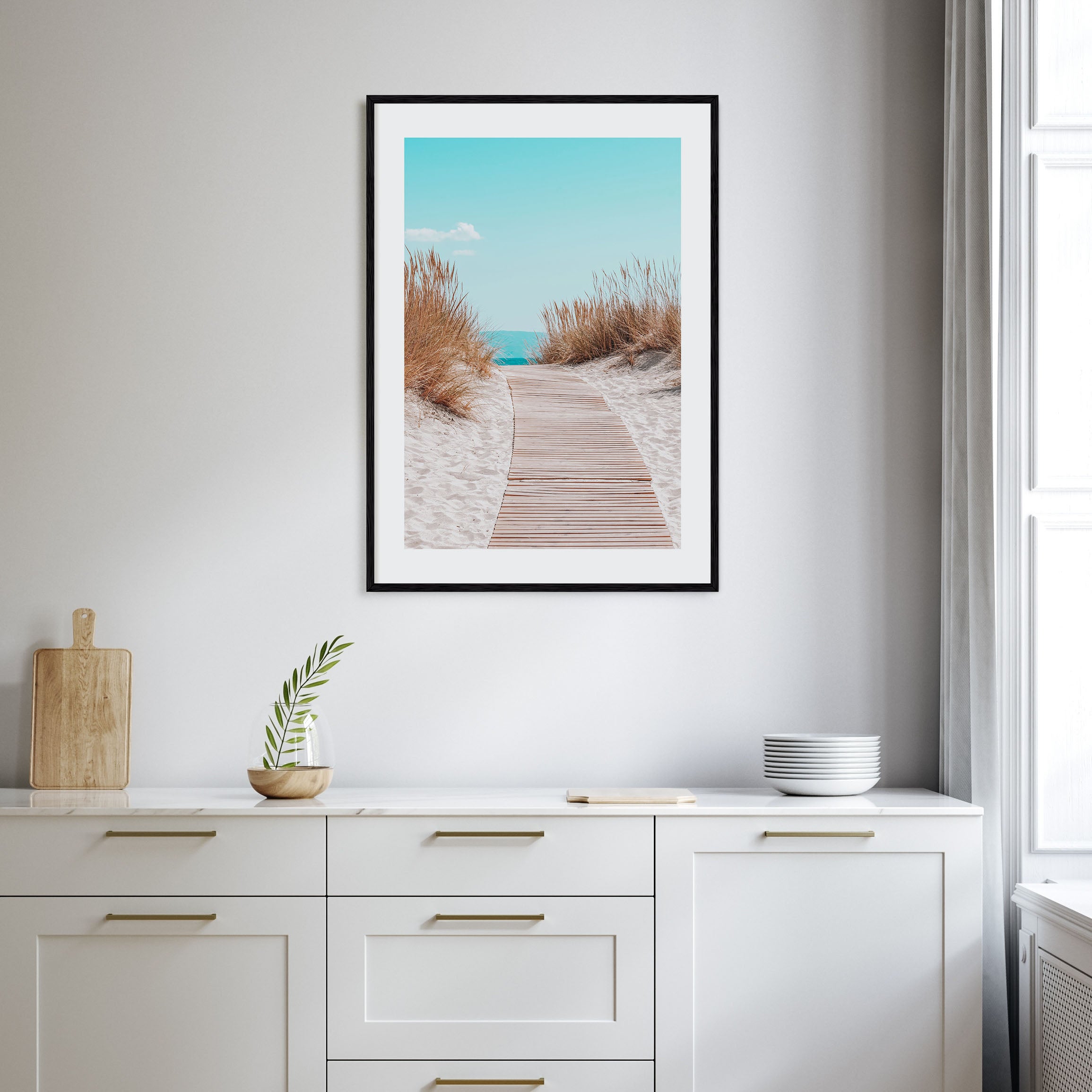 Beach Trail Photo Color No 4 Poster