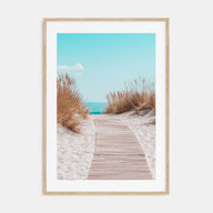 Beach Trail Photo Color No 4 Poster