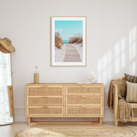 Beach Trail Photo Color No 4 Poster