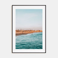 Beach View Photo Color Poster