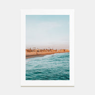 Beach View Photo Color Poster