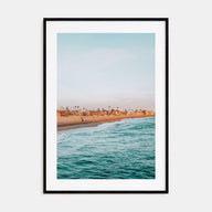Beach View Photo Color Poster