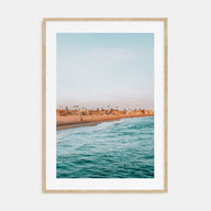 Beach View Photo Color Poster