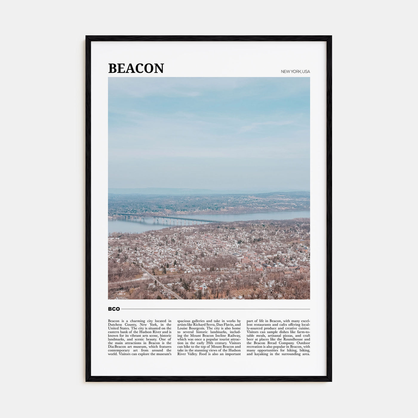 Beacon Travel Color Poster