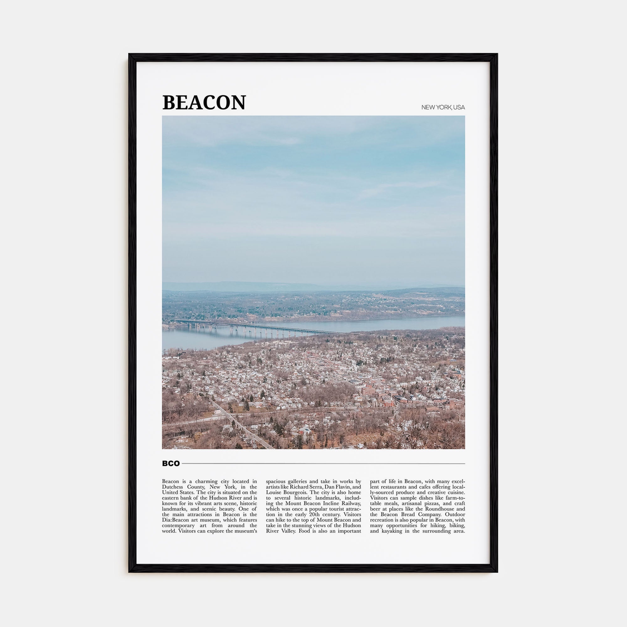 Beacon Travel Color Poster