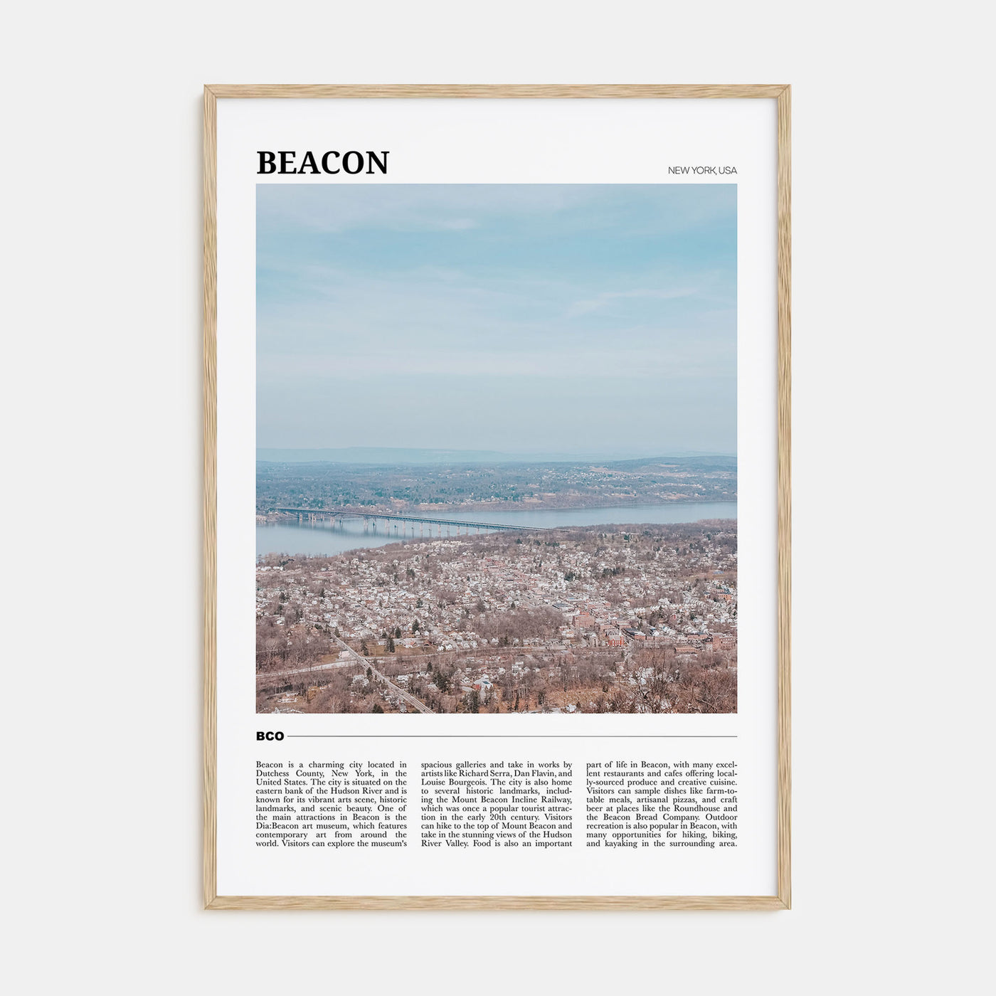 Beacon Travel Color Poster