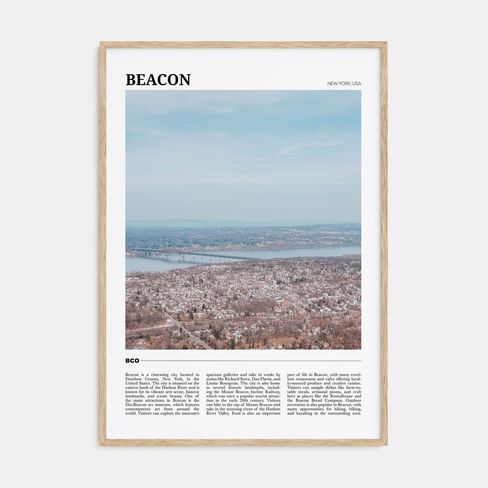 Beacon Travel Color Poster