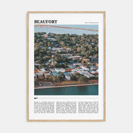 Beaufort, South Carolina Travel Color Poster