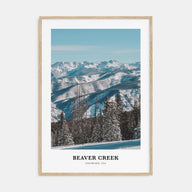 Beaver Creek Portrait Color Poster