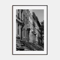 Bedford-Stuyvesant Photo B&W Poster