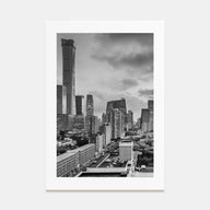 Beijing Photo B&W Poster