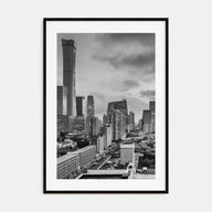Beijing Photo B&W Poster