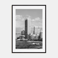 Beirut Photo B&W Poster