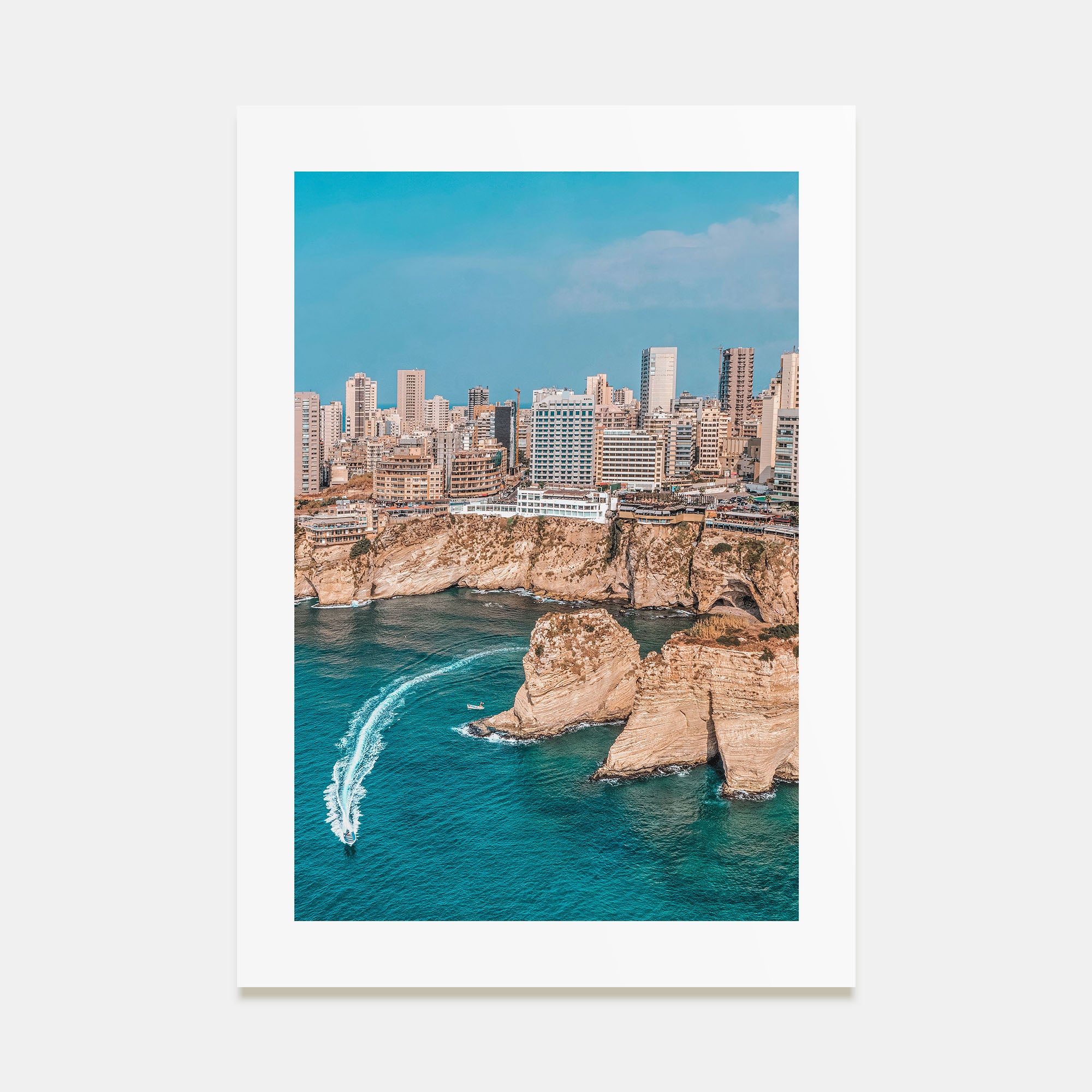 Beirut Photo Color Poster