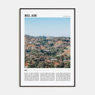 Bel Air Travel Color Poster