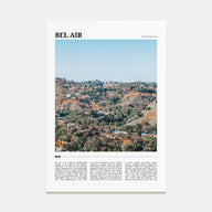 Bel Air Travel Color Poster