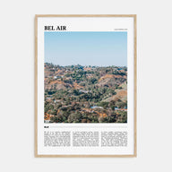 Bel Air Travel Color Poster