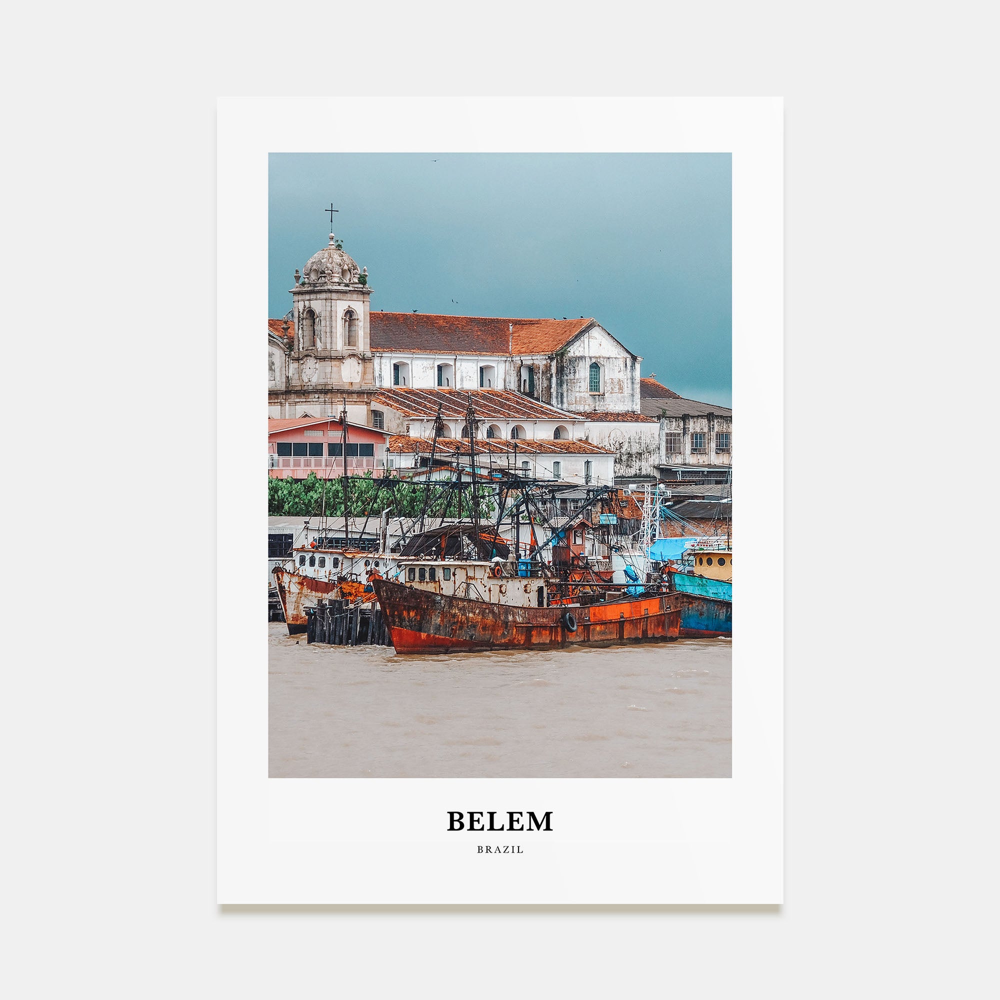 Belém Portrait Color Poster