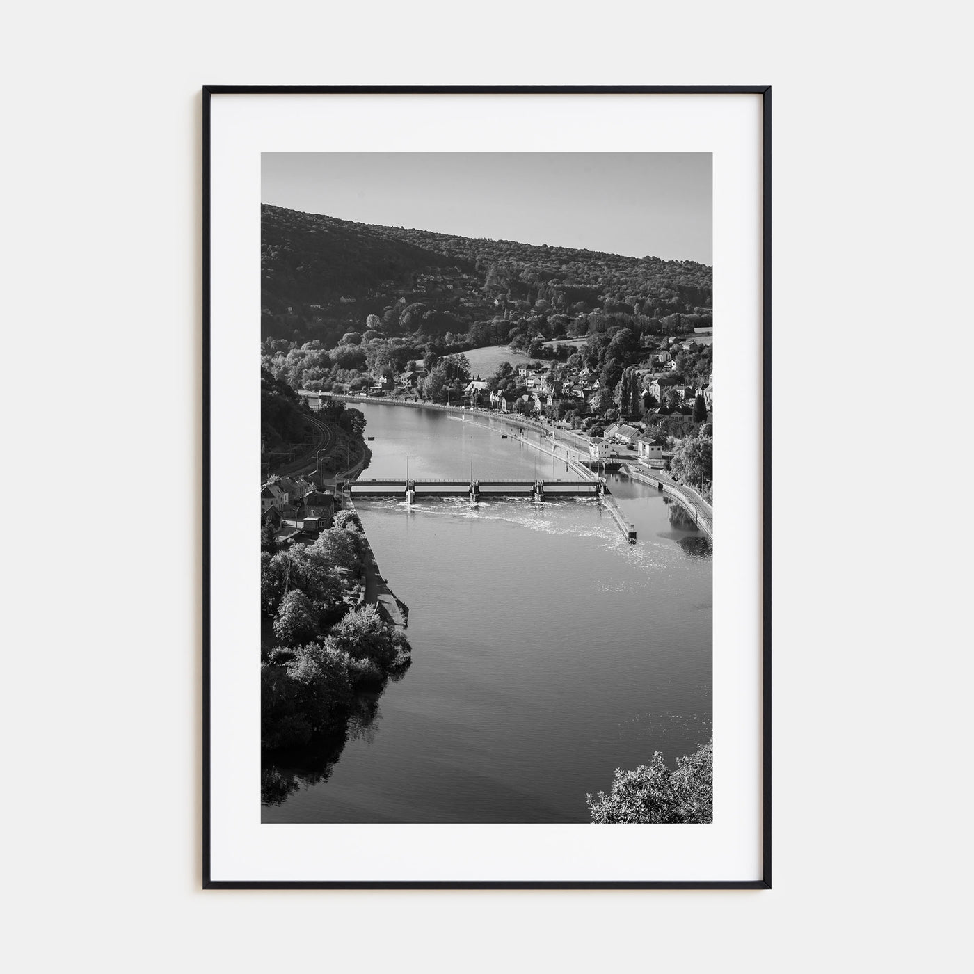 Belgium Photo B&W Poster