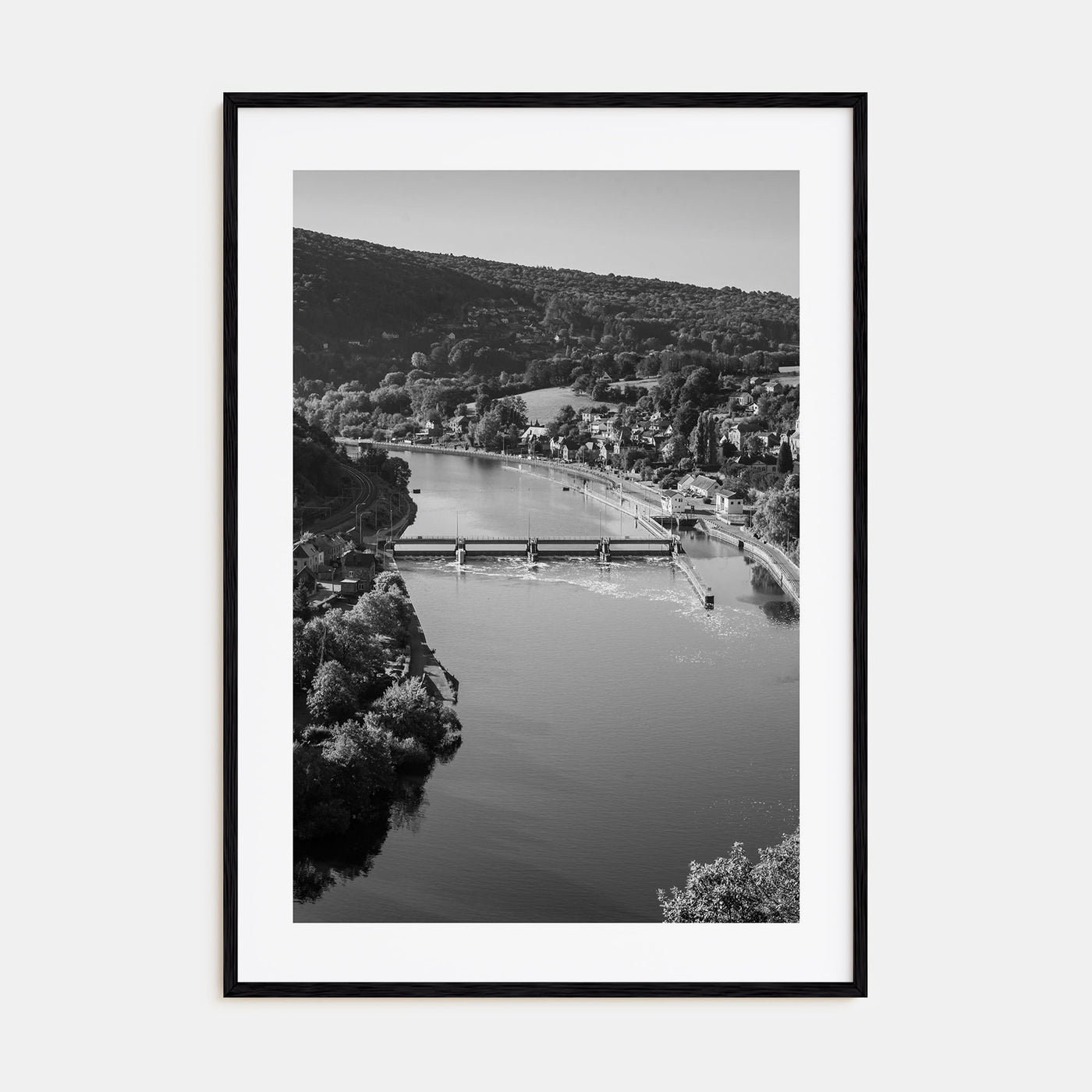 Belgium Photo B&W Poster