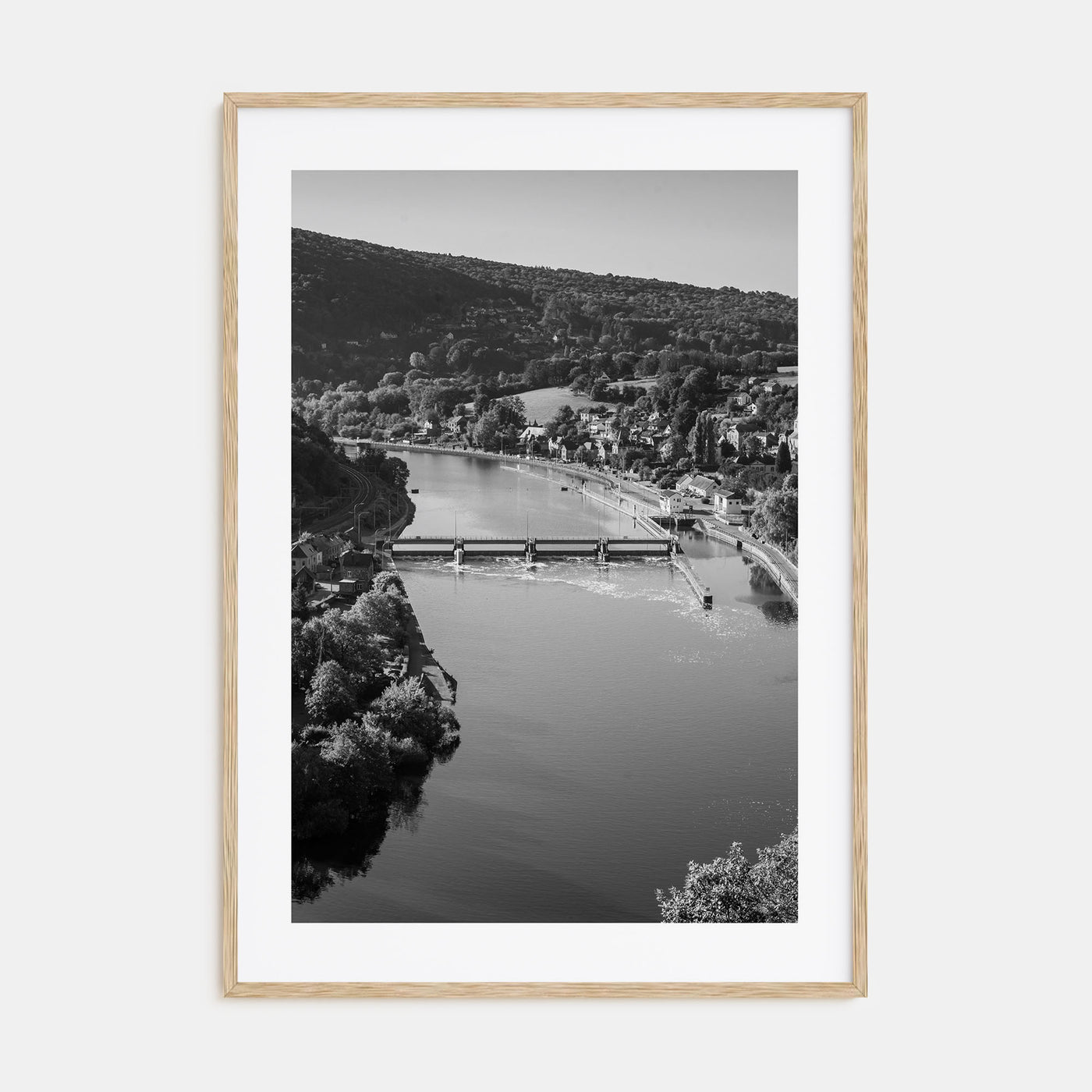 Belgium Photo B&W Poster