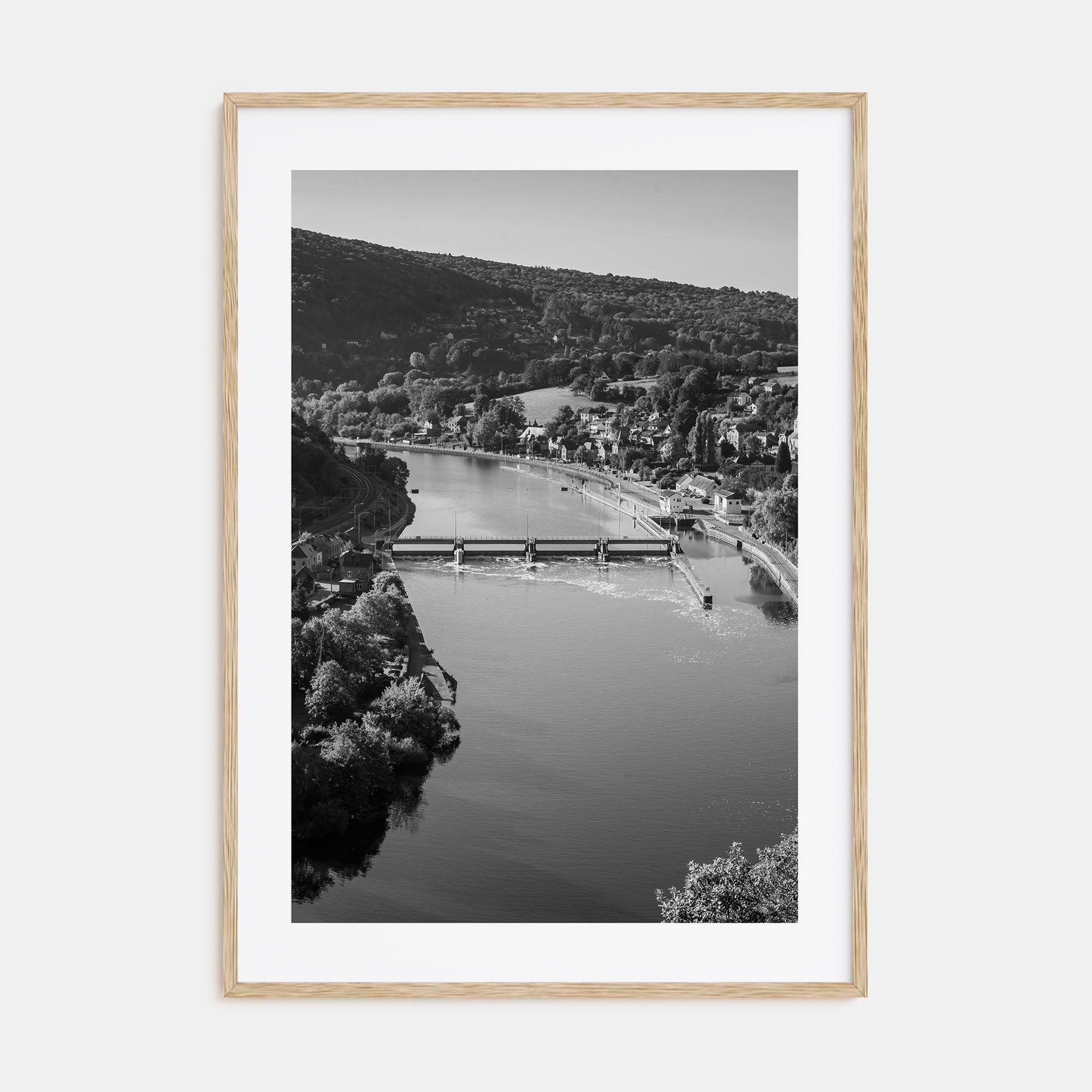 Belgium Photo B&W Poster