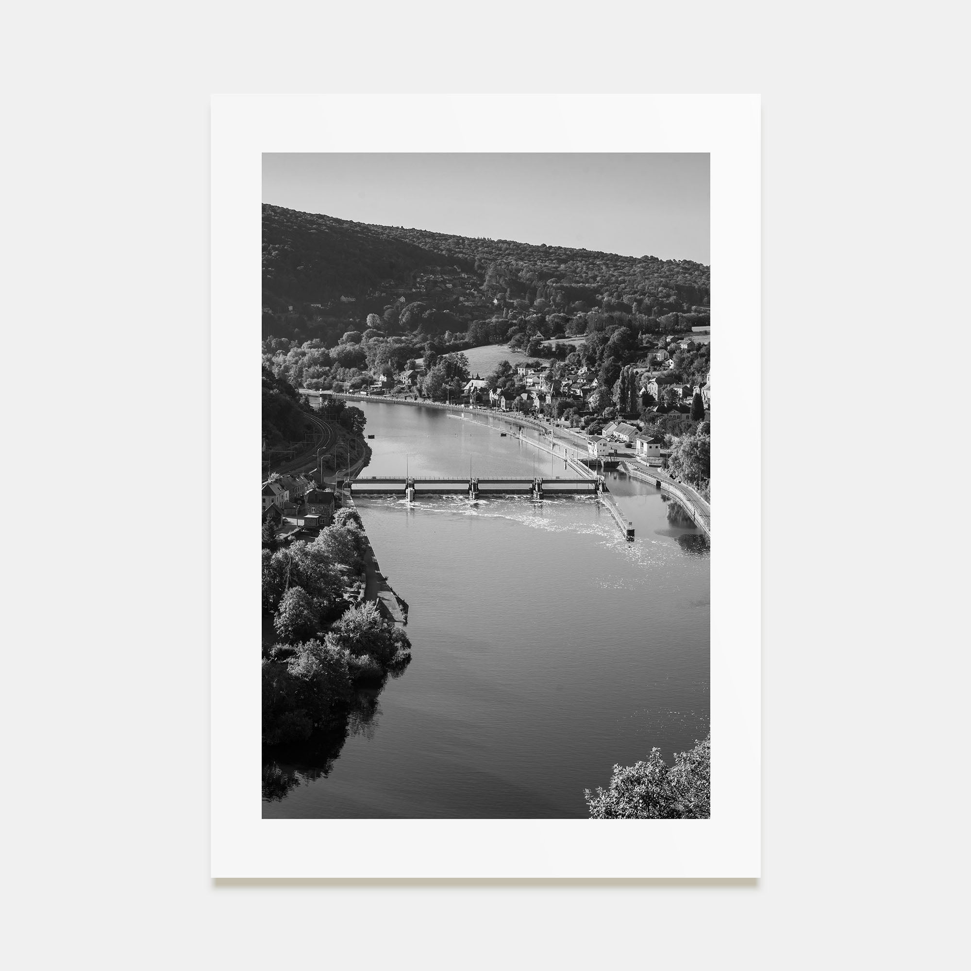 Belgium Photo B&W Poster