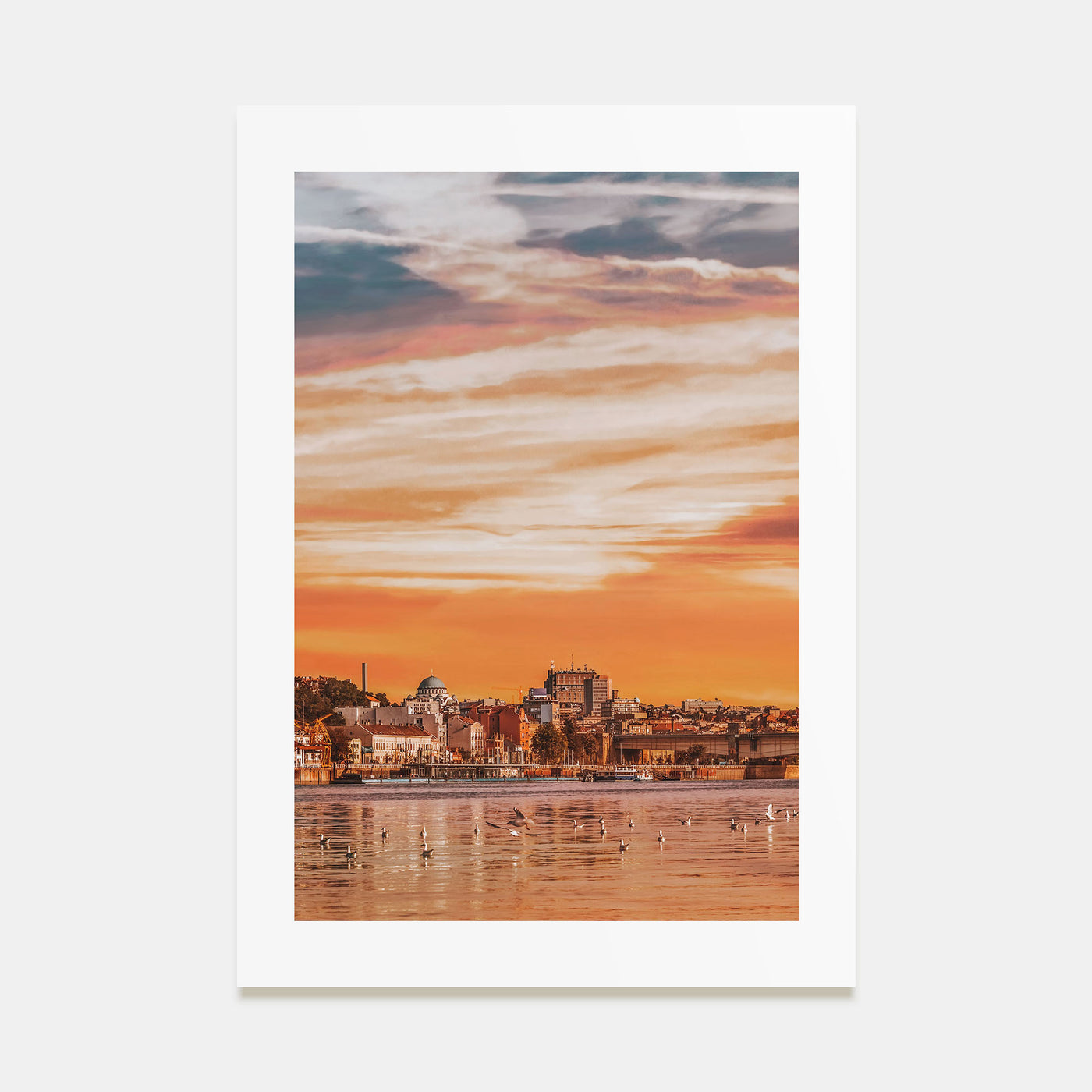 Belgrade Photo Color Poster