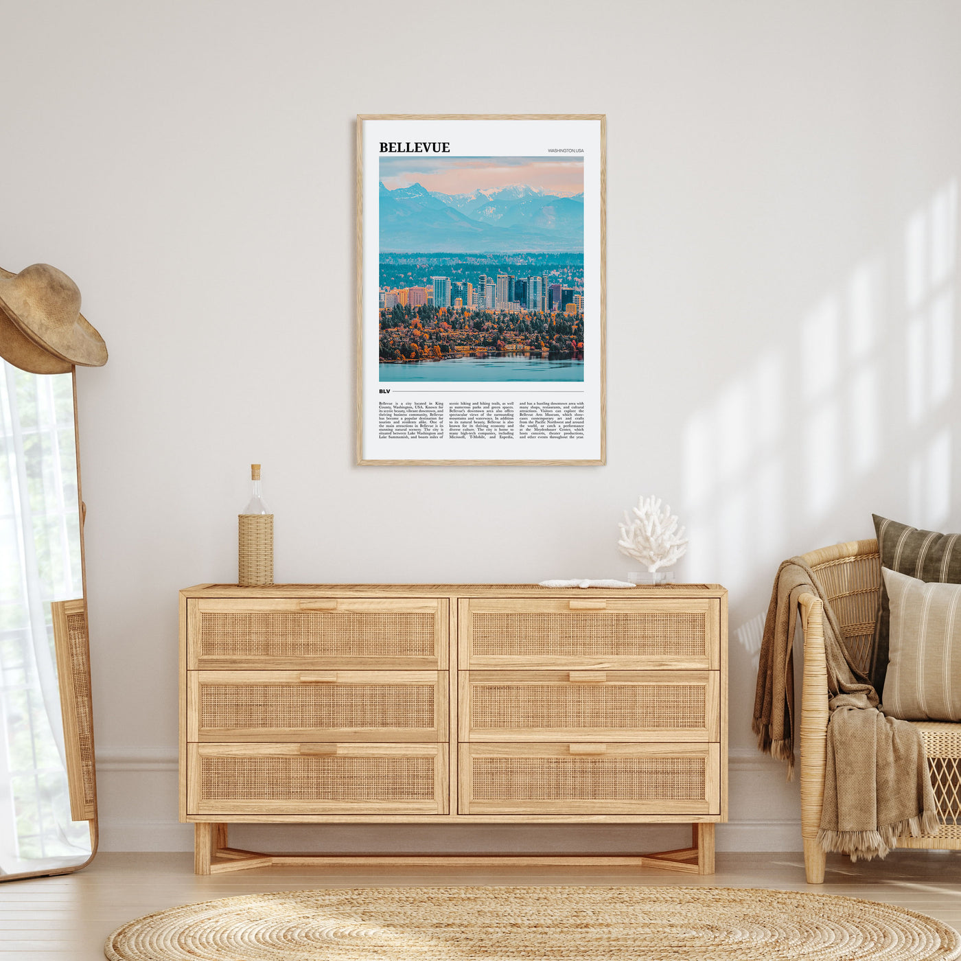 Bellevue Travel Color Poster