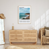 Bells Beach Travel Color Poster