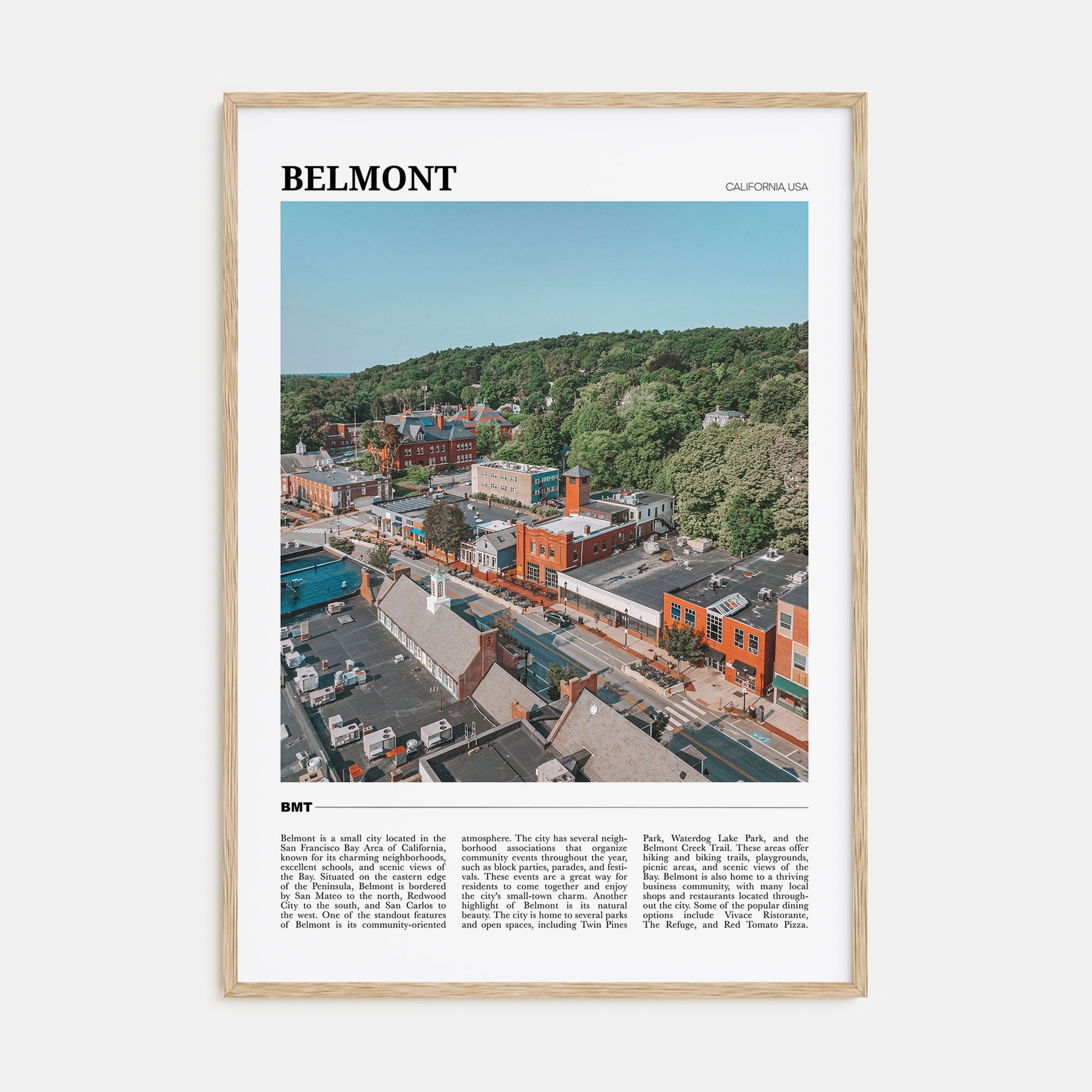 Belmont Travel Color Poster